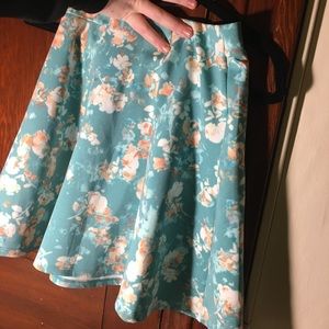 Super stretchy skater skirt
